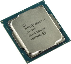 CPU Intel Core i7-7700 3.6 GHz / 4core / SVGA HD Graphics 630 / 1+8Mb / 65W / 8 GT / s LGA1151