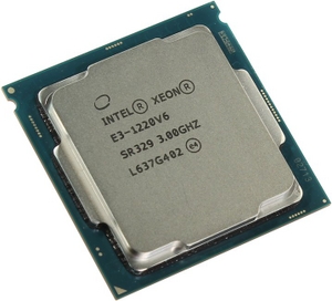 CPU Intel Xeon E3-1220 V6 3.0 GHz / 4core / 1+8Mb / 72W / 8 GT / s LGA1151