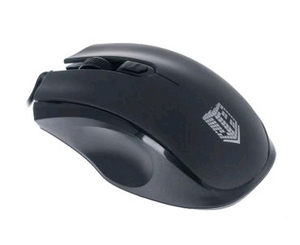 Jet.A Optical Mouse OM-U50 Black (RTL) USB 4btn+Roll