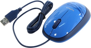Logitech Mouse M105 (RTL) USB 3btn+Roll,  910-003114