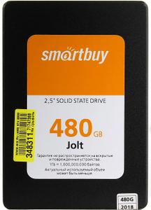 SSD 480 Gb SATA 6Gb / s SmartBuy Jolt SB480GB-JLT-25SAT3 2.5