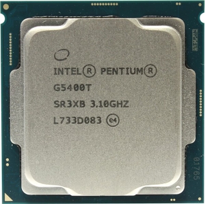 CPU Intel Pentium G5400T 3.1 GHz / 2core / SVGA UHD Graphics 610 / 4Mb / 35W / 8 GT / s LGA1151