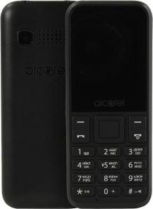 Alcatel 1066D Black (QuadBand, 1.8