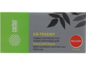 Cactus CS-TK5230Y Yellow  Kyocera Ecosys M5521cdn/M5521cdw/P5021cdn/P5021cdw