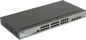 D-Link DGS-1510-28X   (24UTP 10/100/1000Mbps + 4SFP+)