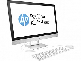 HP Pavilion 27-r004ur All-in-One 2MJ64EA#ACB i3 7100T / 8 / 1Tb+16SSD / DVD-RW / WiFi / BT / Win10 / 27