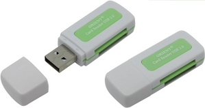 Orient CR-011G USB2.0 SD / microSD / MS Duo / M2 Card Reader / Writer
