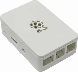 ACD RA178   Raspberry Pi 3 White ABS Plastic Case with Logo