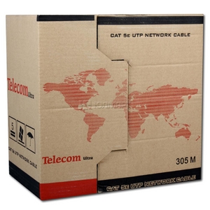  UTP 4  .5e  305 Telecom CU UTP4-TC1000C5EL-CU-IS