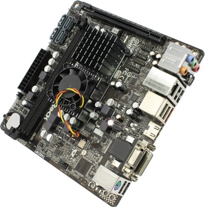 ASRock T48EM1 (RTL) (T48E onboard) AMD A50M PCI-E Dsub+DVI+HDMI GbLAN SATA Mini-ITX 2DDR3