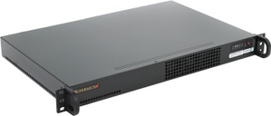SuperMicro 1U 5019S-L (LGA1151, C232, PCI-E, SVGA, SATA RAID, 2xSATA, 2xGbLAN, 4DDR4 200W)