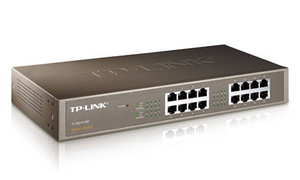 TP-Link TL-SG1016D 16-Port Gigabit Switch (16UTP 10/100/1000 Mbps)