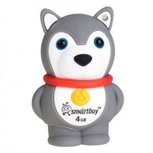 Smartbuy Wild Series Hasky Dog SB8GBDgr USB2.0 Flash Drive 8Gb (RTL)