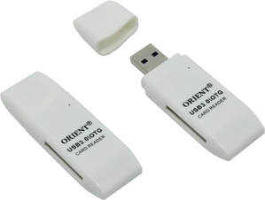 Orient CR-018W USB3.0 SD / microSD OTG Card Reader / Writer