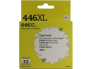 T2 ic-cCL446XL Color  Canon PIXMA MG2440/2540/2545/2940/2945/3040,MX494,iP2840/2845