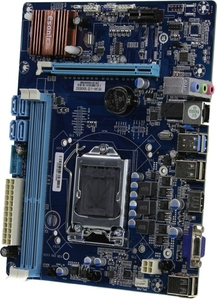 Esonic H81JAK-U (RTL) LGA1150 <H81> PCI-E Dsub+HDMI GbLAN SATA MicroATX 2DDR3