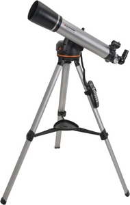 Телескоп Celestron 90 LCM 22054 с комп. нав. (90мм рефрактор-ахромат, 660 мм, 1:7, 2 окуляра, StarPointer, ПО)
