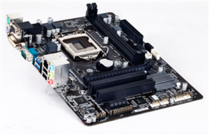 Gigabyte GA-H81M-S2V rev1.0 (RTL) LGA1150 H81 PCI-E Dsub+DVI GbLAN SATA Mini-DTX 2DDR-III