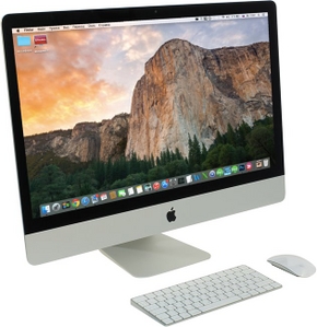 Apple iMac MK482RU/A i5/8/2Tb FD/noODD/R9 M395/WiFi/BT/MacOS X/27
