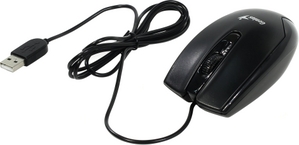 Genius Optical Mouse DX-100X Black (RTL) USB 3btn+Roll (31010229100)