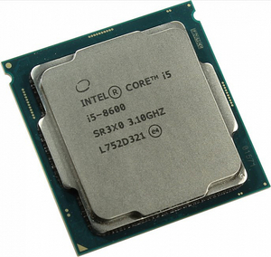 CPU Intel Core i5-8600 3.1 GHz / 6core / SVGA UHD Graphics 630 / 1.5+9Mb / 65W / 8 GT / s LGA1151
