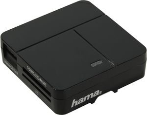  Hama USB 2.0 OTG Card Reader 94124 Black