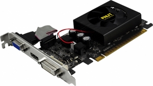 Palit 2Gb PCI-E DDR-3 Palit GeForce GT610 (RTL) D-Sub+DVI+HDMI