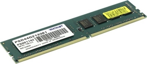 Patriot PSD44G213381 DDR4 DIMM 4Gb PC4-17000 CL15