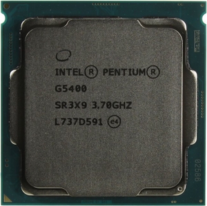 CPU Intel Pentium G5400 BOX 3.7 GHz / 2core / SVGA UHD Graphics 610 / 4Mb / 54W / 8 GT / s LGA1151
