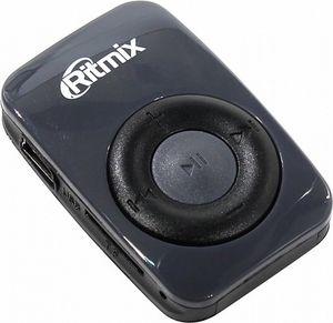 Ritmix RF-1010 Gray (MP3 Player, MicroSD, USB2.0, Li-lon)