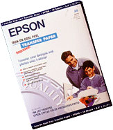 EPSON S041154 A4  360dpi Transfer Paper  ST Color 400/600/800/Phhoto (10 , 124 /2)