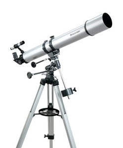 Телескоп Celestron PowerSeeker 80EQ 21048 (80мм рефрактор, 900 мм, 1:11, 2 окуляра 1.25