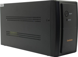  ExeGate SpecialPro UNB-2000.LED.AVR.EURO.RJ.USB <2000VA/1200W, LED, AVR, 4 , RJ45/11, USB, Black> EP285515RUS