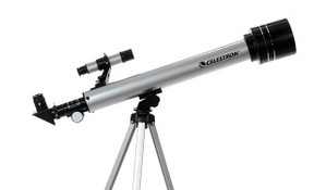 Телескоп Celestron PowerSeeker 50 21039 (50мм рефрактор, 600 мм, 1:12, 3 окуляра 0.96